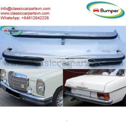 Mercedes W114/ W115 sedan s2 (1968 -1976) with under parts bumpers.